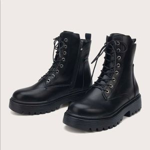 Brand new combat boots